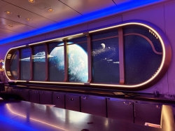 Disney Wish Star Wars Hyperspace Lounge picture Uploaded in 2026 Photo courtesy of Lily Schneidewind. Disney Wish Star Wars Hyperspace Lounge picture