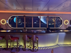 Disney Wish Star Wars Hyperspace Lounge picture Uploaded in 2026 Photo courtesy of Lily Schneidewind. Disney Wish Star Wars Hyperspace Lounge picture