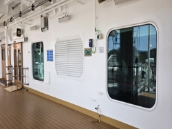 Nieuw Statendam Promenade Deck picture Uploaded in 2026 Photo courtesy of Celeste Agnew. Nieuw Statendam Promenade Deck picture