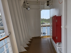 Nieuw Statendam Promenade Deck picture Uploaded in 2026 Photo courtesy of Celeste Agnew. Nieuw Statendam Promenade Deck picture