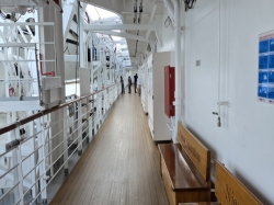 Nieuw Statendam Promenade Deck picture Uploaded in 2026 Photo courtesy of Celeste Agnew. Nieuw Statendam Promenade Deck picture