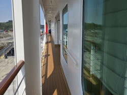 Nieuw Statendam Promenade Deck picture Uploaded in 2026 Photo courtesy of Celeste Agnew. Nieuw Statendam Promenade Deck picture