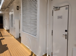 Nieuw Statendam Promenade Deck picture Uploaded in 2026 Photo courtesy of Celeste Agnew. Nieuw Statendam Promenade Deck picture