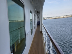 Nieuw Statendam Promenade Deck picture Uploaded in 2026 Photo courtesy of Celeste Agnew. Nieuw Statendam Promenade Deck picture