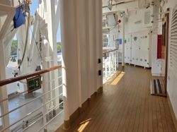 Nieuw Statendam Promenade Deck picture Uploaded in 2026 Photo courtesy of Celeste Agnew. Nieuw Statendam Promenade Deck picture