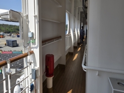 Nieuw Statendam Promenade Deck picture Uploaded in 2026 Photo courtesy of Celeste Agnew. Nieuw Statendam Promenade Deck picture