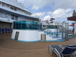 Carnival Dream Sunset Pool picture