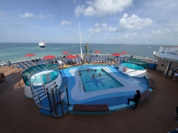 Carnival Dream Sunset Pool picture