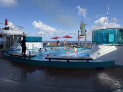 Carnival Dream Sunset Pool picture