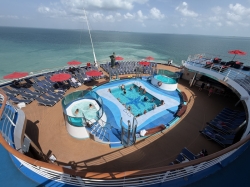 Carnival Dream Sunset Pool picture