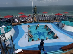 Carnival Dream Sunset Pool picture