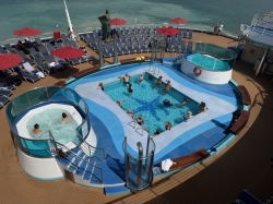 Carnival Dream Sunset Pool picture