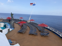 Carnival Dream Sunset Pool picture