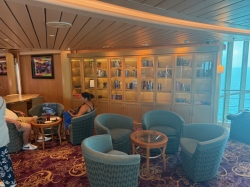 Enchantment of the Seas Library picture Uploaded in 2026 Photo courtesy of Aaron Wadzinski. Enchantment of the Seas Library picture