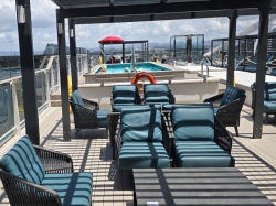 MSC World America Zen Pool and Bar picture Uploaded in 2026 Photo courtesy of Michael Soden. MSC World America Zen Pool and Bar picture