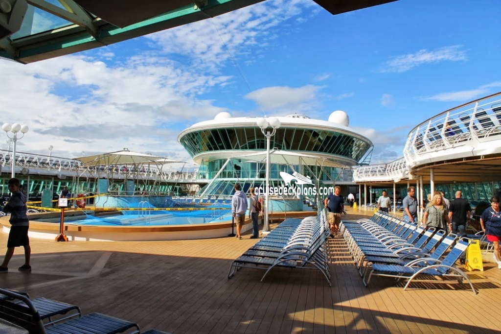 Rhapsody of the Seas Main Pool Pictures