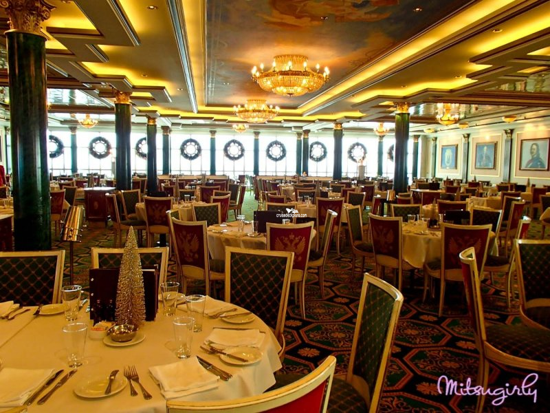 Norwegian Jewel Tsars Palace Main Restaurant Pictures