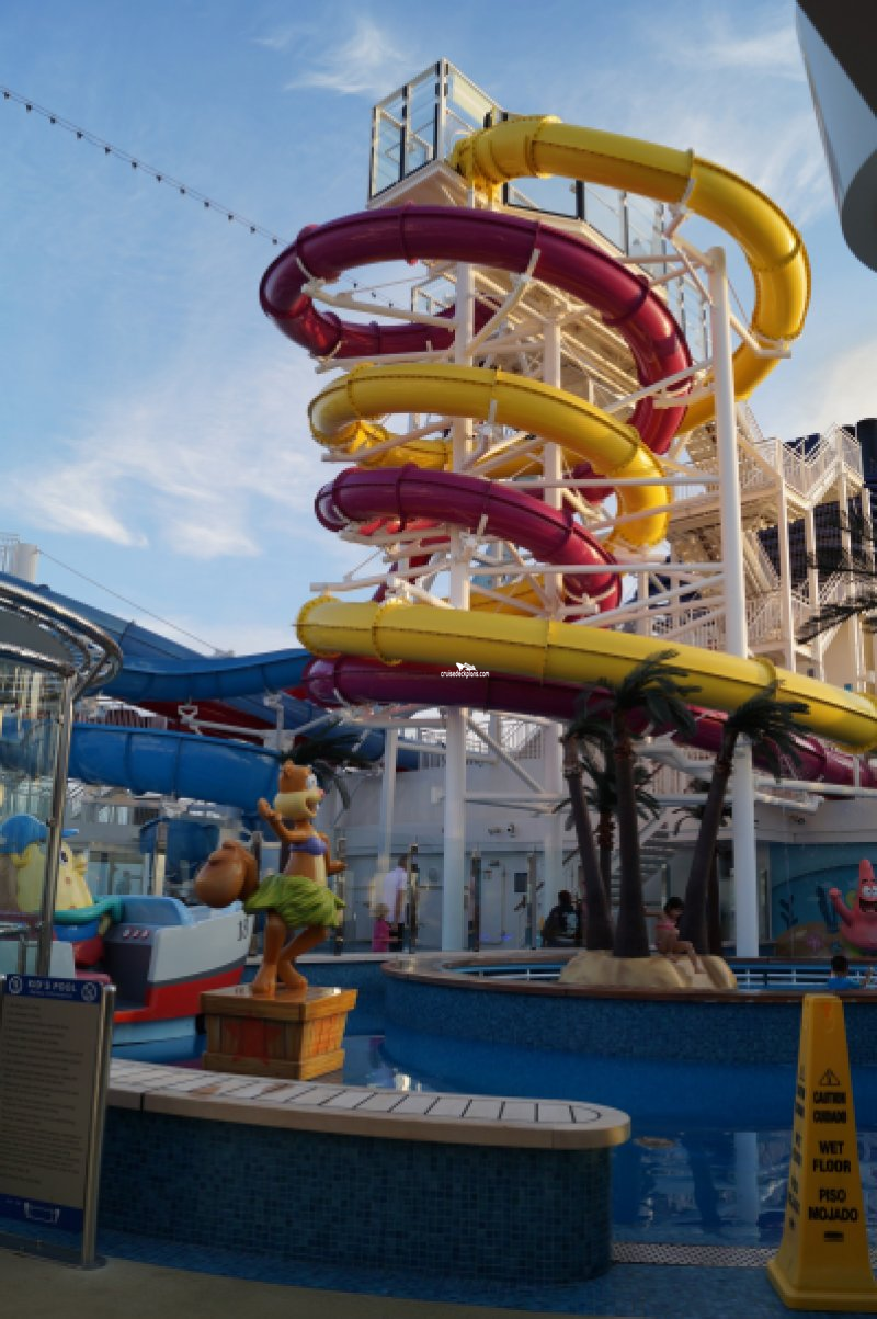 Norwegian Breakaway Kids Aqua Park Pictures