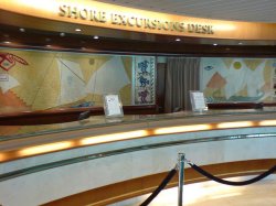 Legend of the Seas Shore Excursion Desk picture