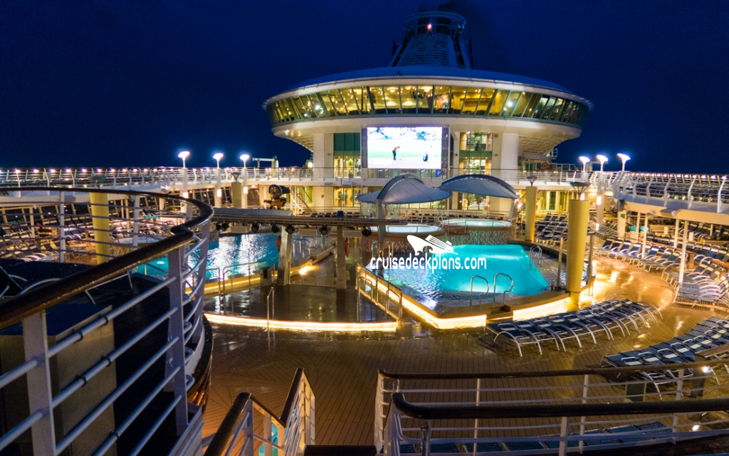 Navigator of the Seas Main Pools Pictures