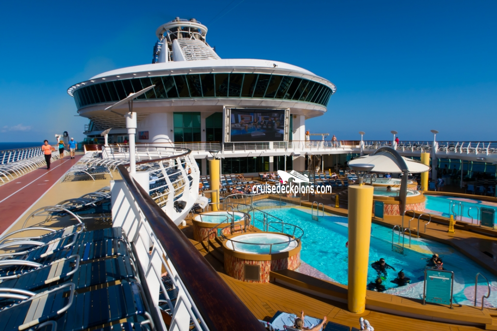 Navigator of the Seas Main Pools Pictures