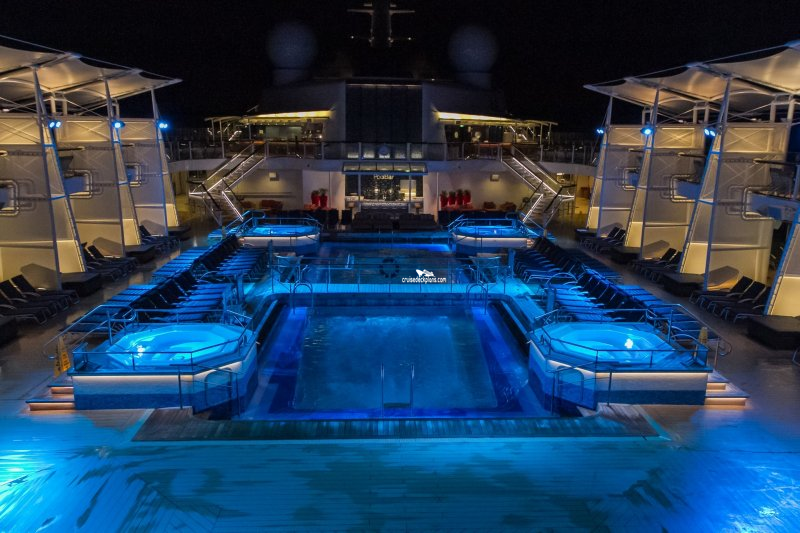 Celebrity Silhouette Main Pools Pictures