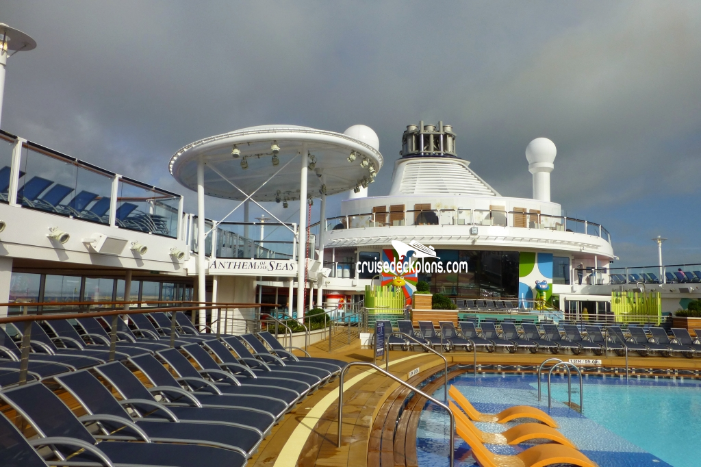 Anthem of the Seas Outdoor Pool Pictures