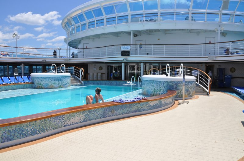 Caribbean Princess Lido Deck Plan Tour