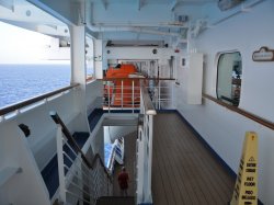 Ruby Princess Outside Promenade Deck picture