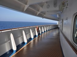 Ruby Princess Outside Promenade Deck picture