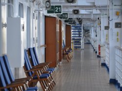 Ruby Princess Outside Promenade Deck picture