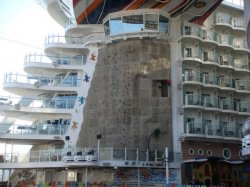 Allure of the Seas Rock Climbing Wall picture