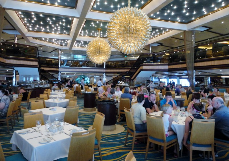 carnival sunrise dining room