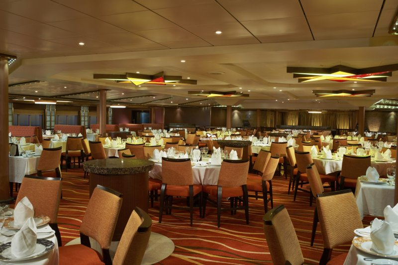 carnival sunshine sunset dining room