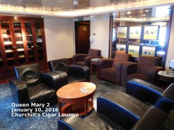 Queen Mary Churchills Cigar Lounge picture