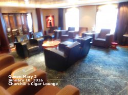 Queen Mary Churchills Cigar Lounge picture