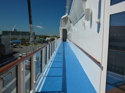 Anthem of the Seas Exterior Deck picture Uploaded in 2017 Photo courtesy of Steve Millay. Anthem of the Seas Exterior Deck picture