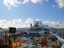 Ovation of the Seas Outdoor Pool picture