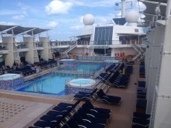 Celebrity Eclipse Main Pools picture