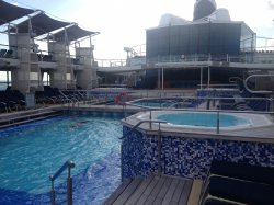 Celebrity Eclipse Main Pools picture