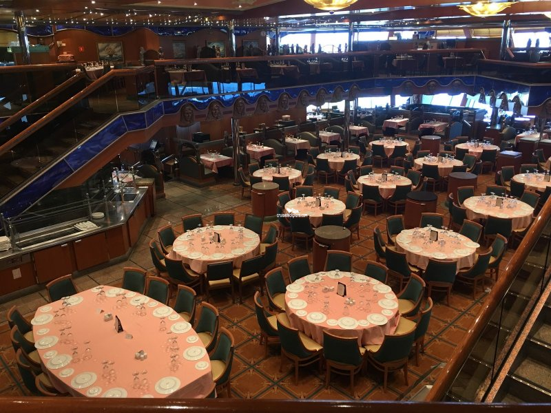 carnival victory pacific dining room