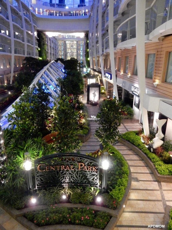 Allure of the Seas Central Park Pictures