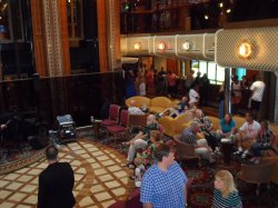 Carnival Conquest Artists Lobby picture