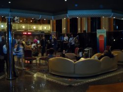 Carnival Conquest Artists Lobby picture