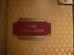 Carnival Triumph Paris Dining Room picture