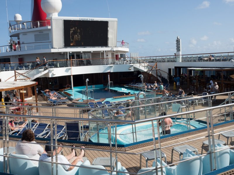 Carnival Valor Argonaut Pool Pictures