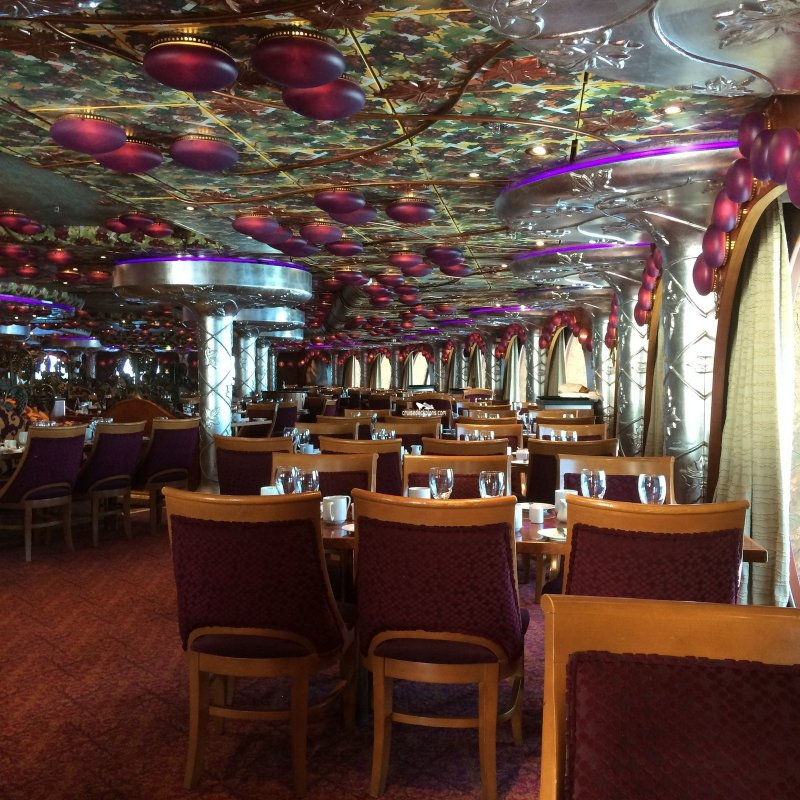 Carnival Miracle Bacchus Dining Room Pictures