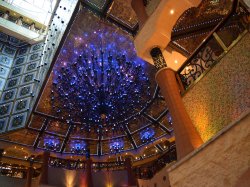 Carnival Liberty Flowers Lobby picture