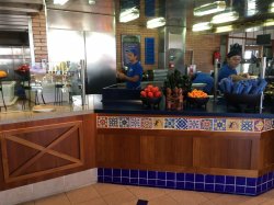 Carnival Inspiration Blue Iguana Cantina picture