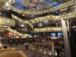 Carnival Conquest Artists Lobby picture